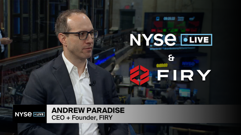 CEO Andrew Paradise sat down with the NYSE this week